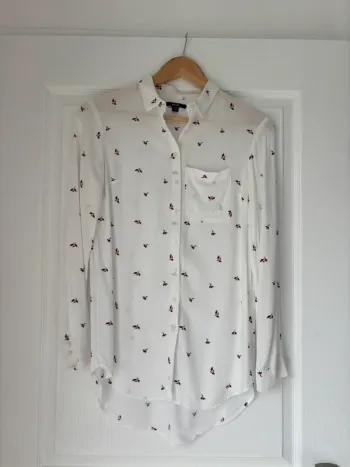 Chemise légère à motifs