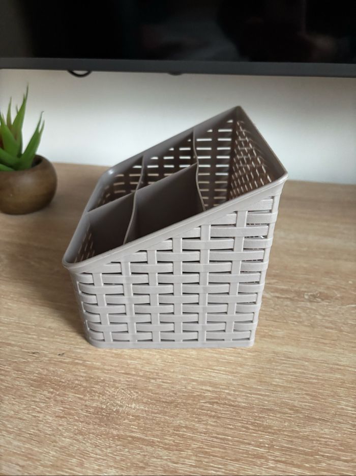 Organiser ou rangé couvert gifi gris - photo numéro 3