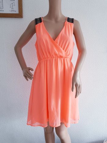 Pimkie - Robe doublée avec strass sur les épaules - Neuve avec étiquette !