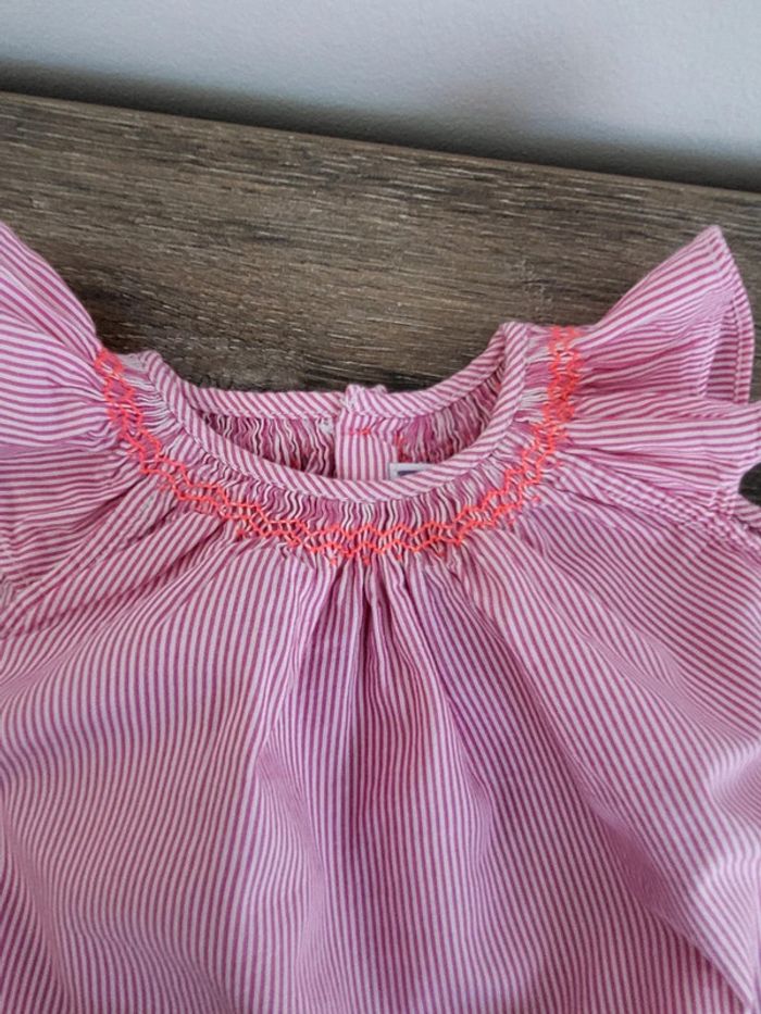 Jacadi- ensemble guimpe et culotte 3 mois - photo numéro 3