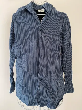 Chemise manches longues à rayures