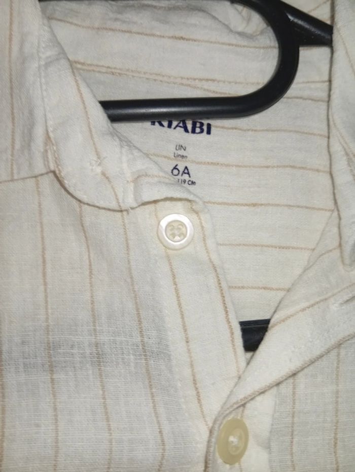 Chemise en lin garçon - photo numéro 2