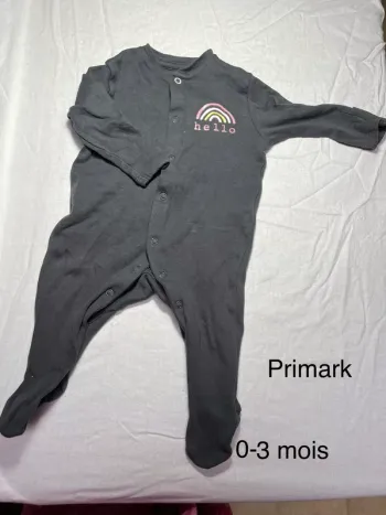 Pyjama léger 0-3 mois