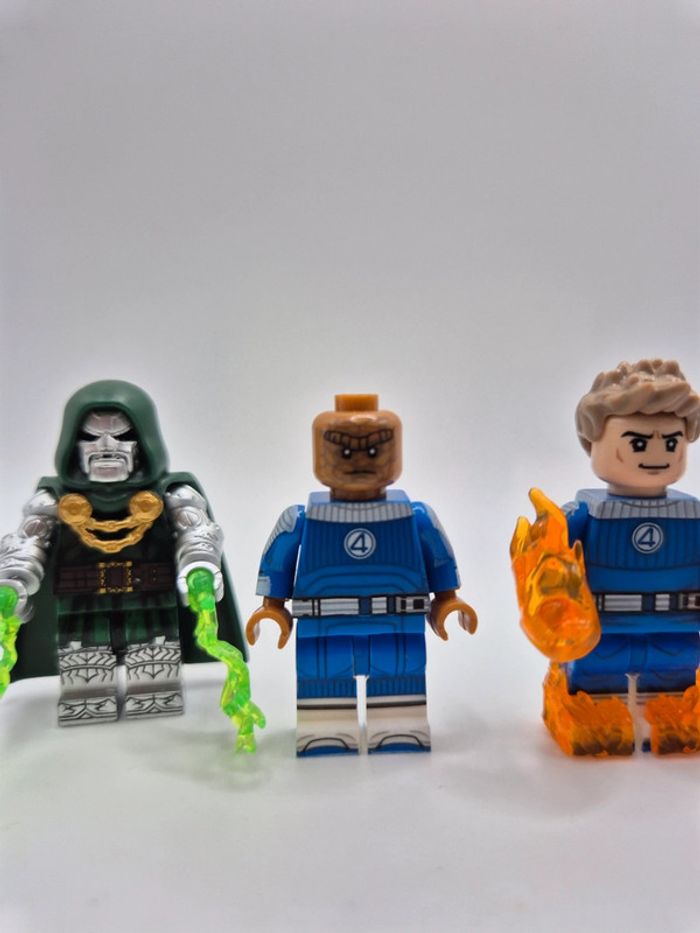 Figurines type lego les 4 Fantastiques Marvel - photo numéro 6