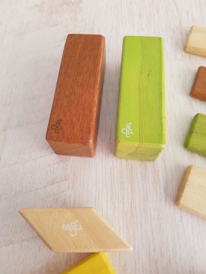 Jeu de construction magnétique en bois Tegu - photo numéro 18