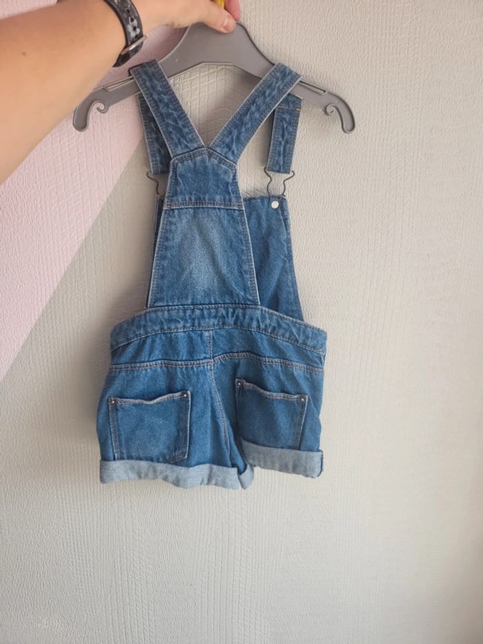 Salopette short jean - photo numéro 2