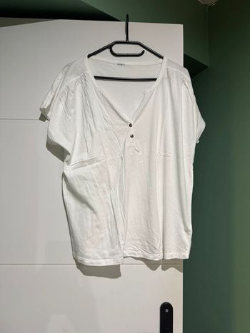 T-shirt manches courtes blanche