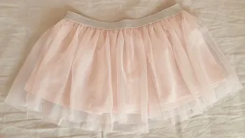 Jupe rose avec tulle pailleté 3 ans