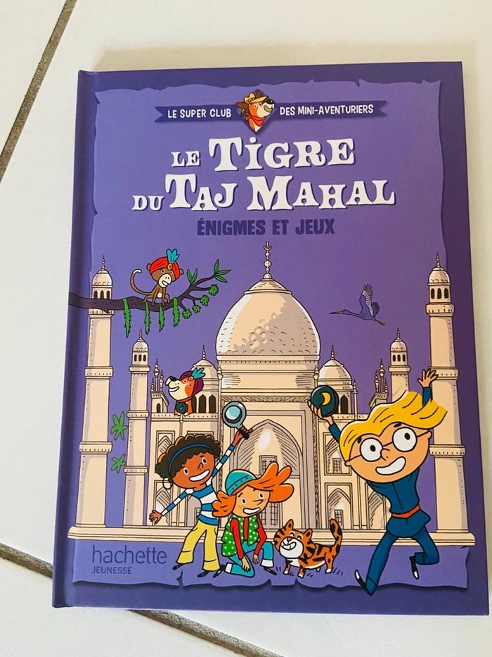 Livre le tigre du taj mahal bon etat