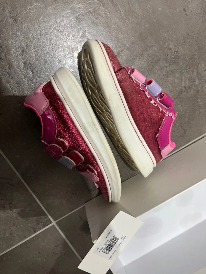 T 29 - baskets scratch rose paillettes billieblush - photo numéro 8