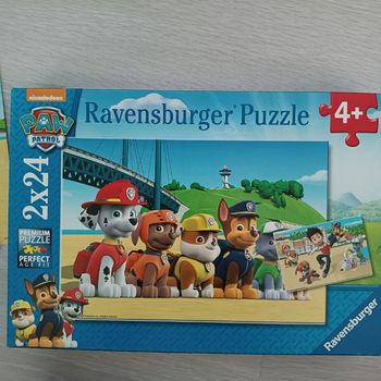 2 puzzles 24 pièces Pat patrouille