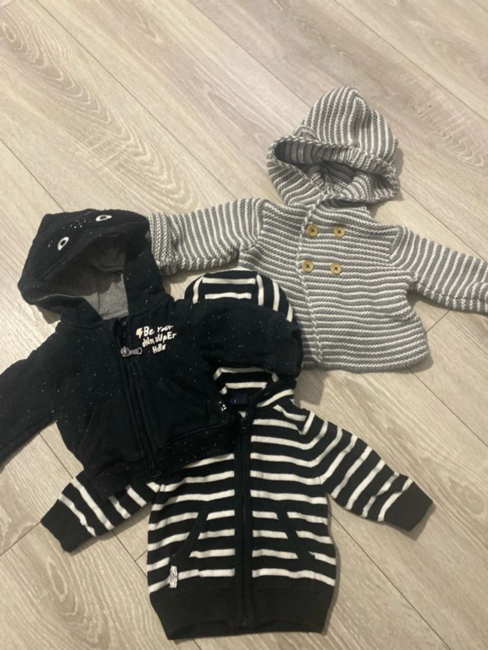 Lot de 3 gilets Kiabi