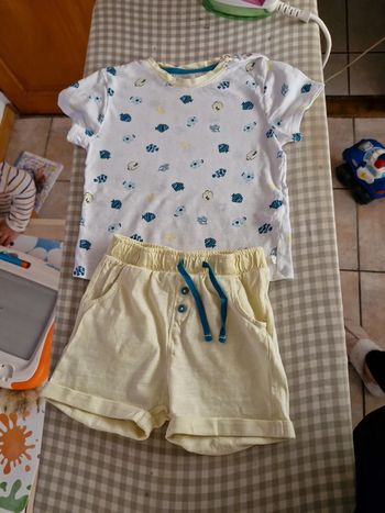 Pyjama short 23 mois