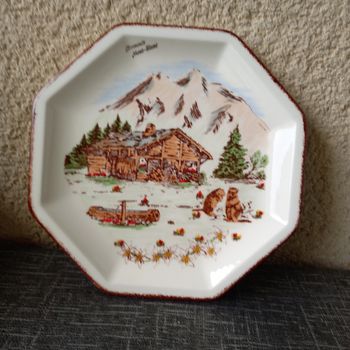 Assiette décorative Anne Ehret #260411