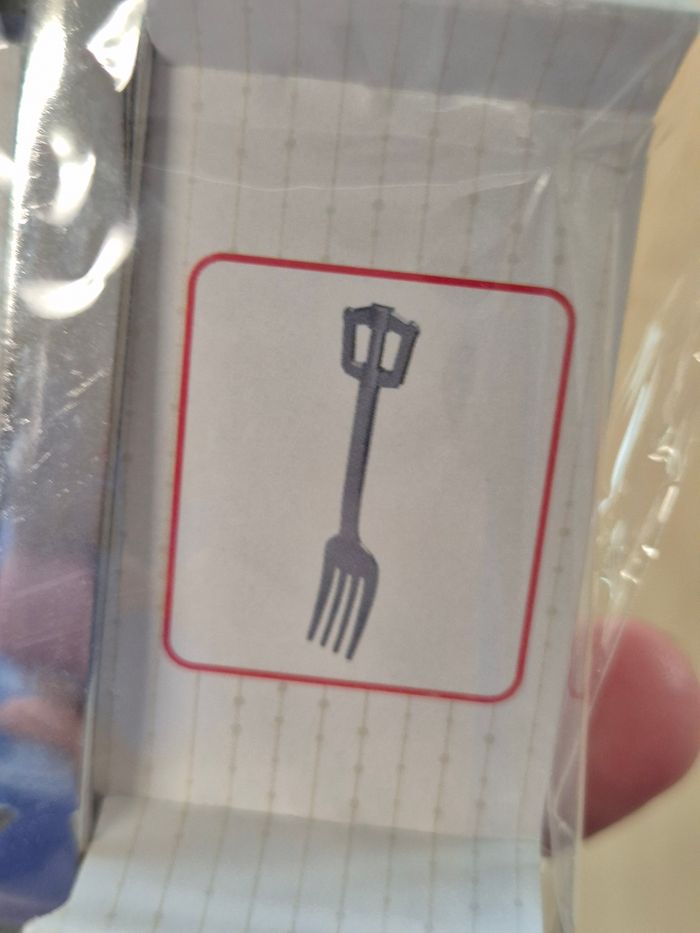 Petite fourchette Keyblade Kingdom Hearts Ichibankuji ~Second Memory - photo numéro 3