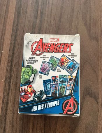 Jeu 7 famille Marvel