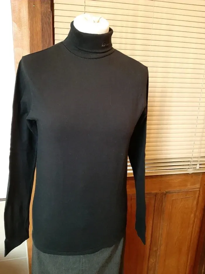 Col roulé noir enfant "Kiabi" 14 ans