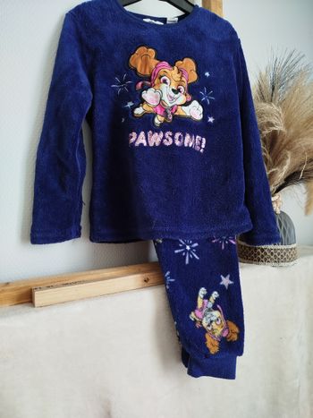 Pyjama D'hiver Pat patrouille 6 ans
