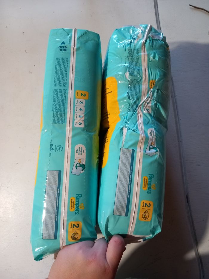 Couches  pampers  premium protection taille 2 - photo numéro 2