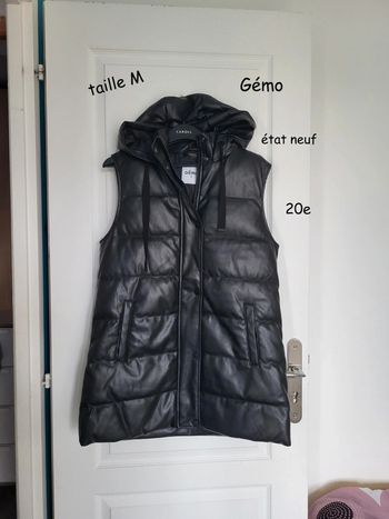 Doudoune sans manche mi-longue neuve M gémo