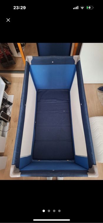 Lit parapluie marine 60x120 cm