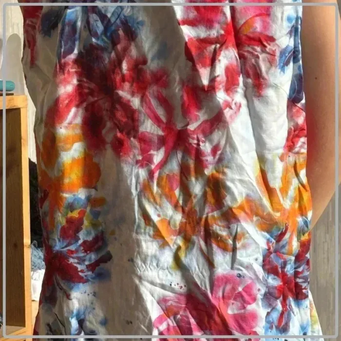 Robe multicolore taille 42 marque for her paris - photo numéro 2