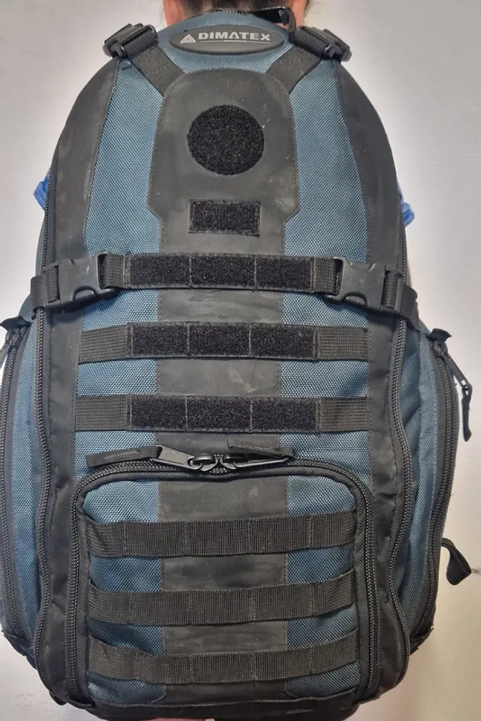Sac Dimatex Braco XL bleu et noir 40L - photo numéro 14