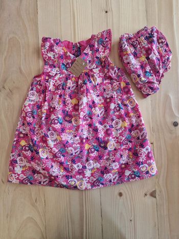 Robe +blommer Sergent Major 24 mois