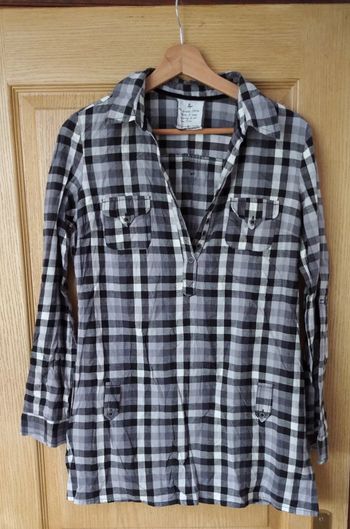 Tunique à carreaux cache cache taille 4