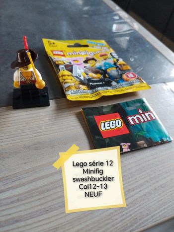 Lego série 12 minifig swashbuckler col12-13 neuf