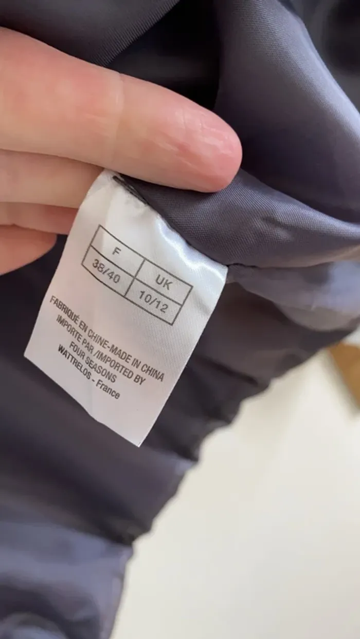 Manteau gris - photo numéro 5