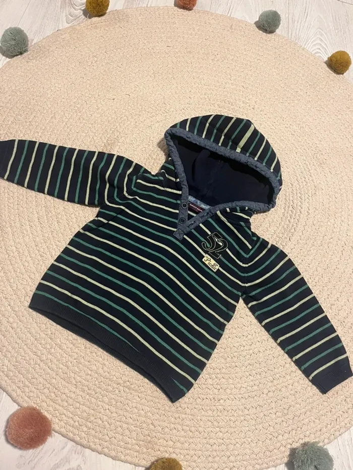 Pull à capuche sergent major 86 cm