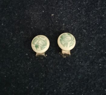 Petits clips vintage ronds