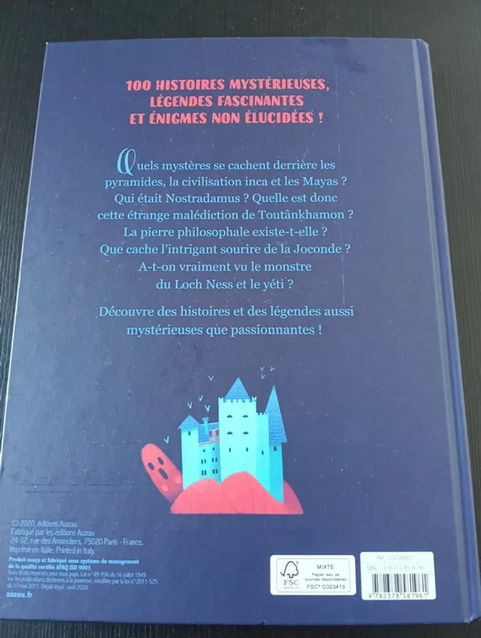 Gros livre Le grand livre des mystères - photo numéro 4