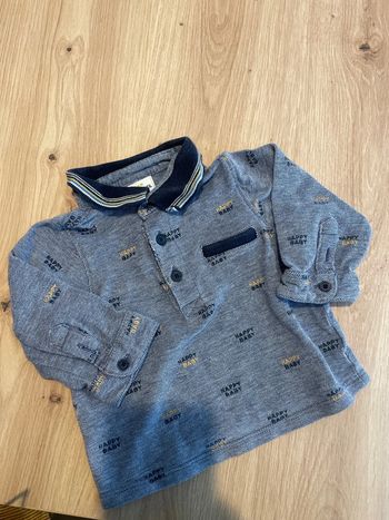 Polo manche longue