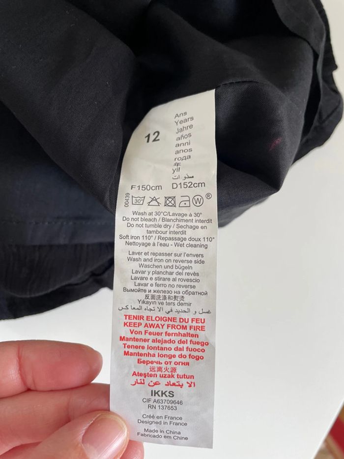 Robe noir fille ikks - photo numéro 5