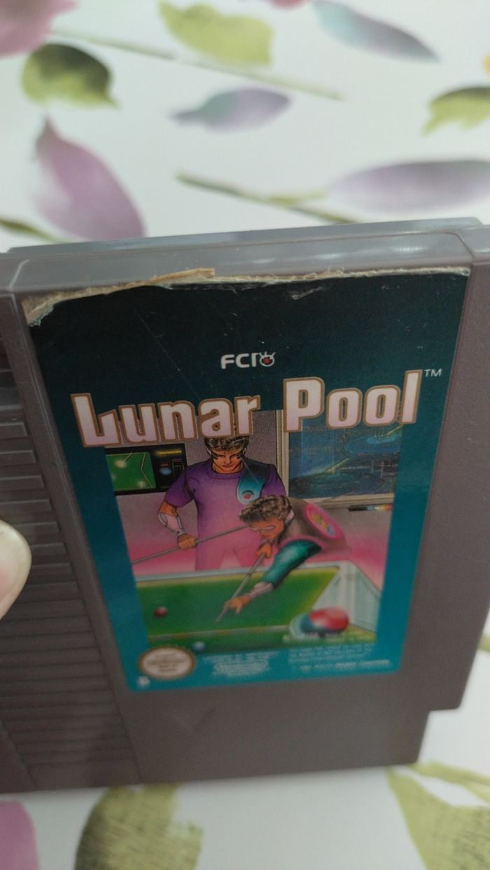Jeu Nintendo NES Lunar Pool - photo numéro 4