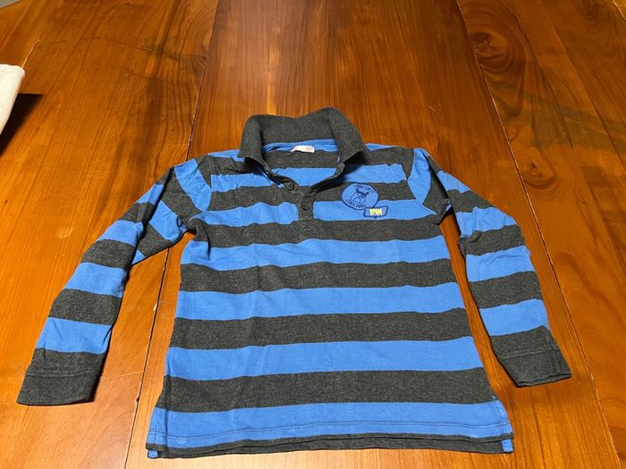 Polo manches longues DPAM 6 ans