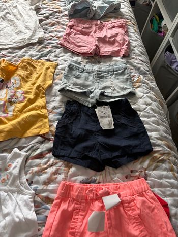 Lot vêtement été fille 12 mois 