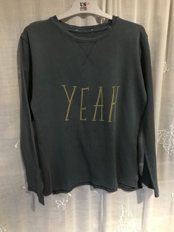 T-shirt bleu jeans 10 ans