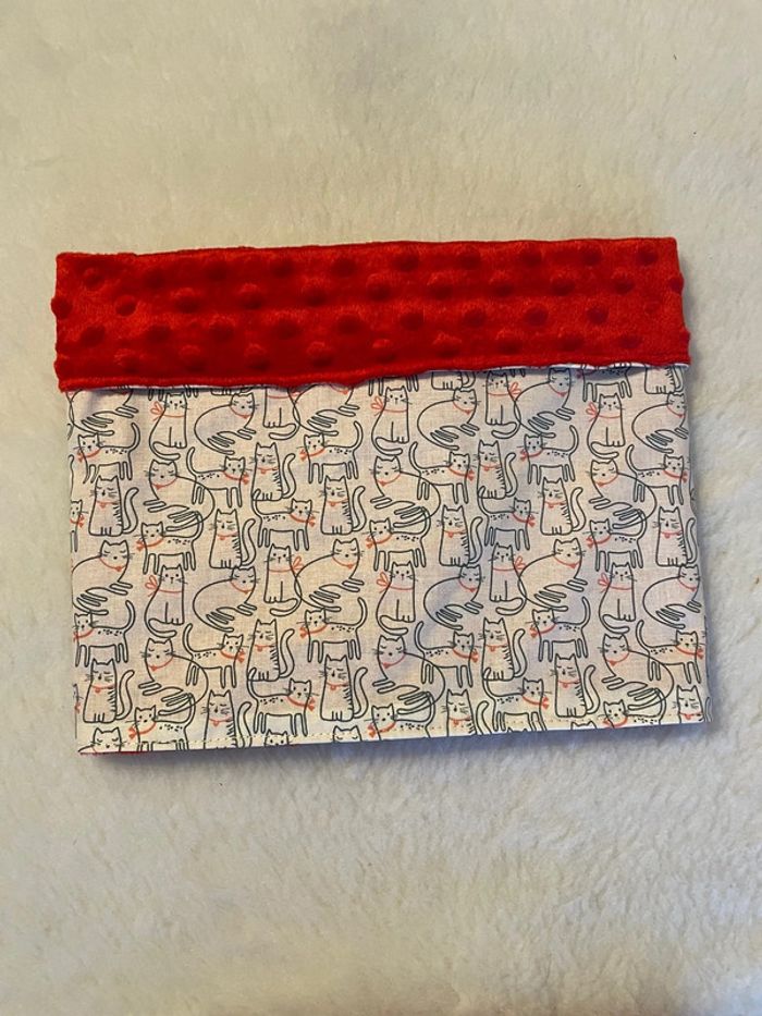 Snoods rouge chat