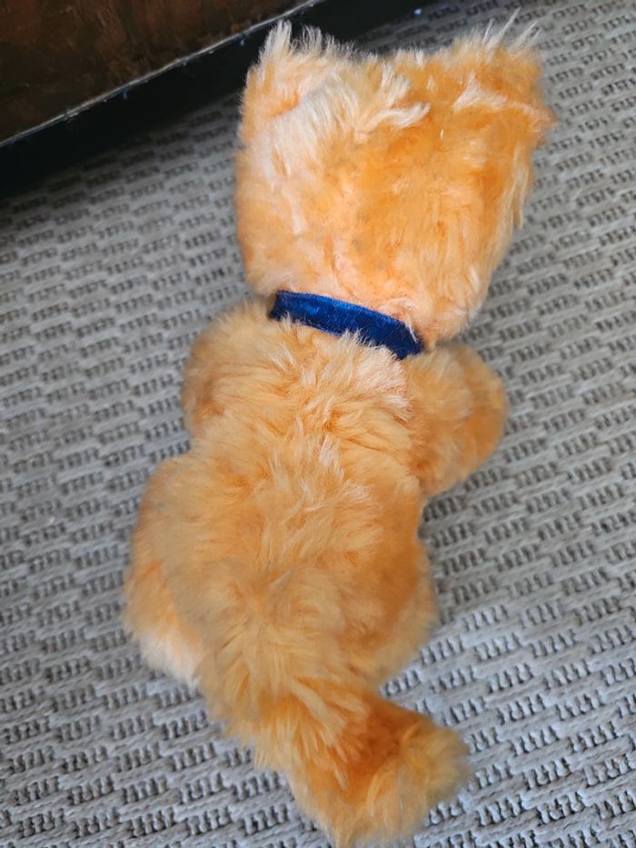 Peluche chat orange boulgom vintage - photo numéro 6