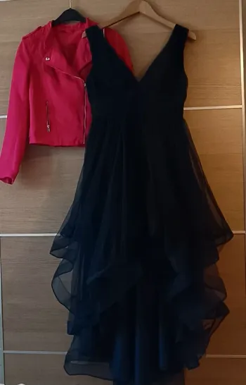 Robe de soirée + veste