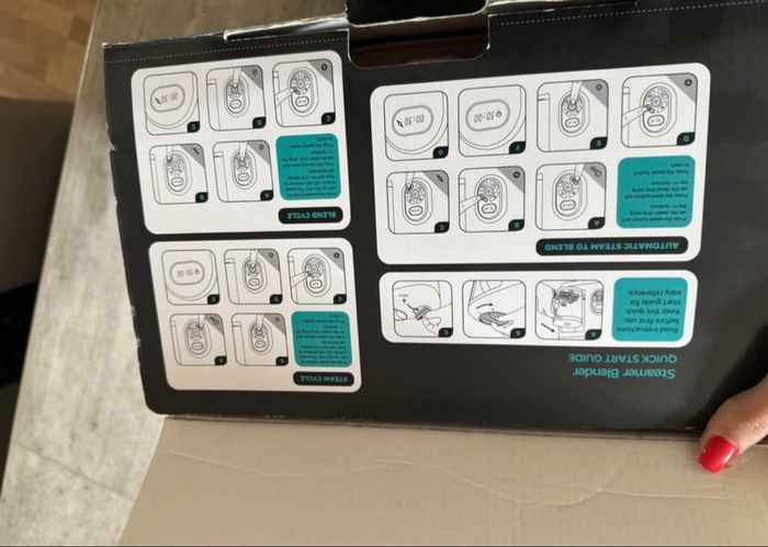 Robot cuiseur mixeur vapeur pour bébé tommee tippee - photo numéro 2