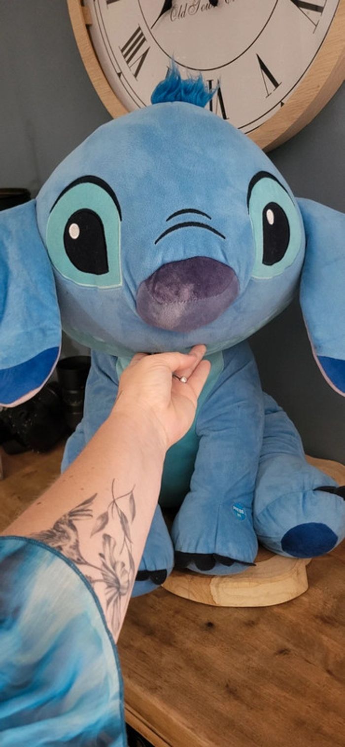 Énorme peluche Stitch qui parle - photo numéro 5