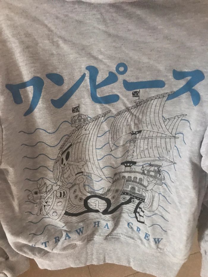 Sweat capuche one piece taille XxS - photo numéro 3