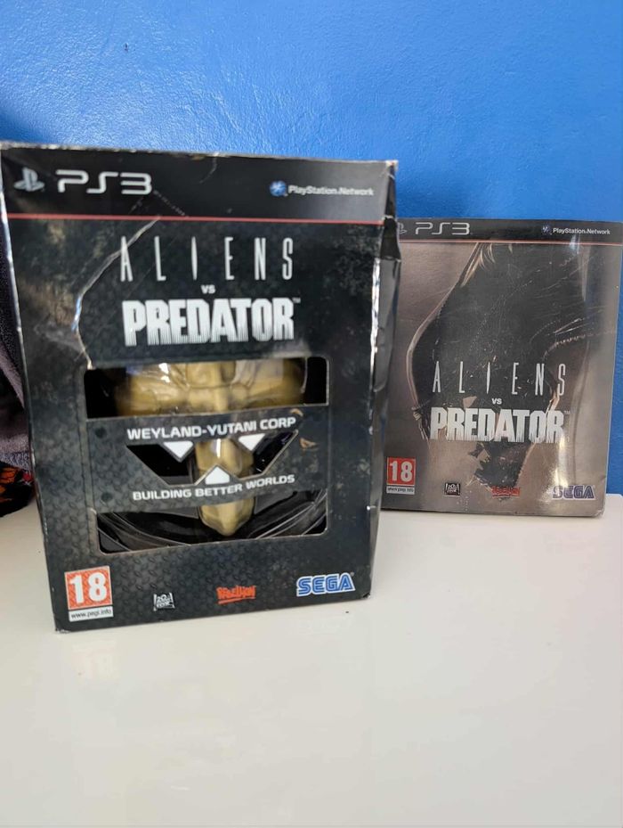 Coffret collector Aliens vs Predator ps3