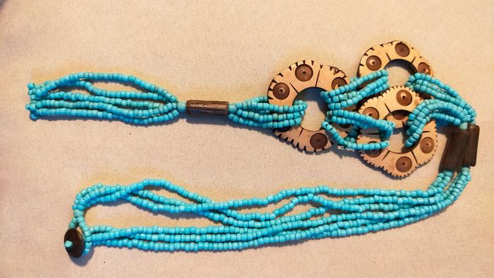 Collier ethnique turquoise – Collection Terre d’Ailleurs - photo numéro 11