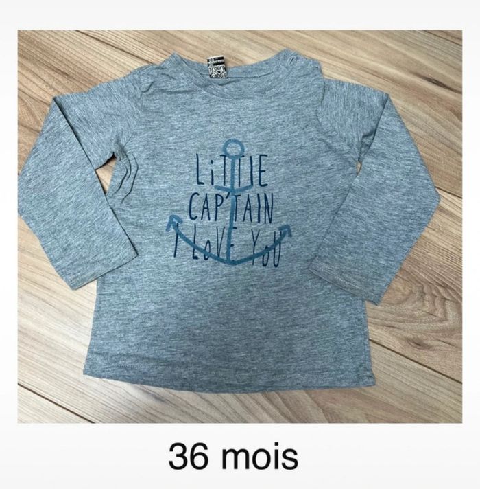 Tee-shirt taille 36 mois