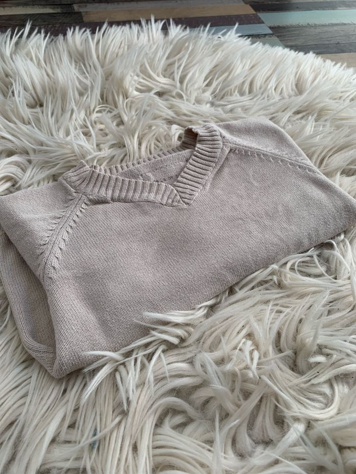 Pull beige 6 mois